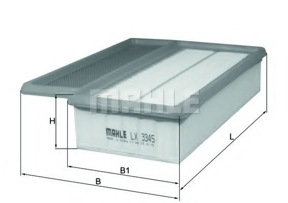 Воздушный фильтр KNECHT/MAHLE LX 3345