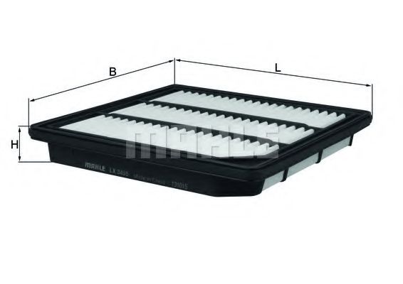 Воздушный фильтр KNECHT/MAHLE LX 3455
