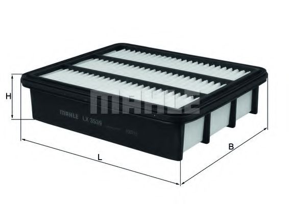 Воздушный фильтр KNECHT/MAHLE LX 3539