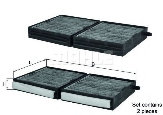 Фильтр салона KNECHT/MAHLE LAKG 113/S