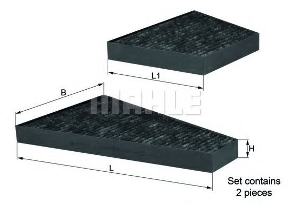 Фильтр салона KNECHT/MAHLE LAK 225/S