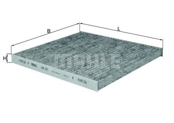 Фильтр салона KNECHT/MAHLE LAK 301