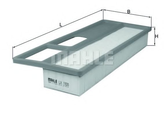 Воздушный фильтр KNECHT/MAHLE LX 1920