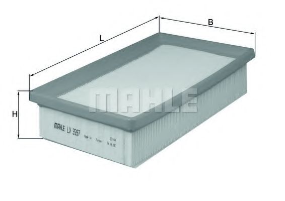 Воздушный фильтр KNECHT/MAHLE LX 3597