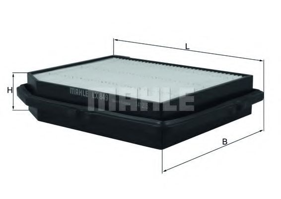 Воздушный фильтр KNECHT/MAHLE LX 849