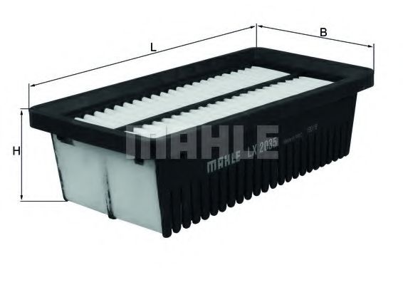 Воздушный фильтр KNECHT/MAHLE LX 2035