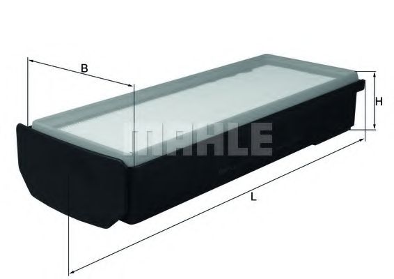 Воздушный фильтр KNECHT/MAHLE LX 2796/1