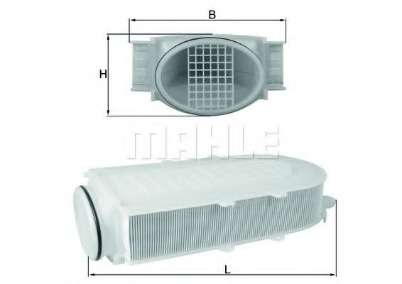 Воздушный фильтр KNECHT/MAHLE LX 2991/1