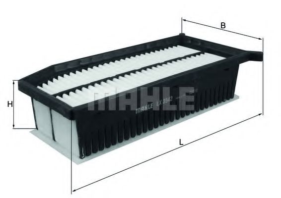 Воздушный фильтр KNECHT/MAHLE LX 3542