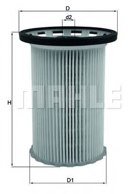 Топливный фильтр KNECHT/MAHLE KX 341
