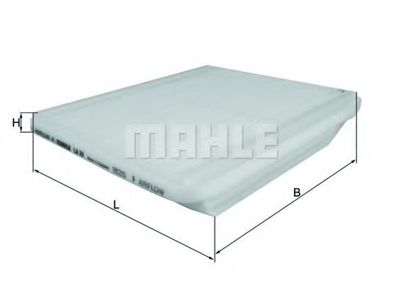 Фильтр салона KNECHT/MAHLE LA 39