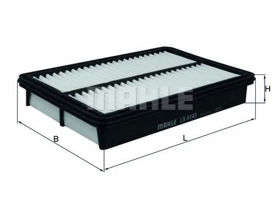 Воздушный фильтр KNECHT/MAHLE LX 4143