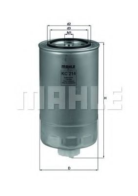 Топливный фильтр KNECHT/MAHLE KC 214