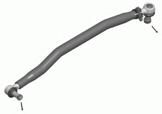 Продольная рулевая тяга LEMFORDER 35806 01