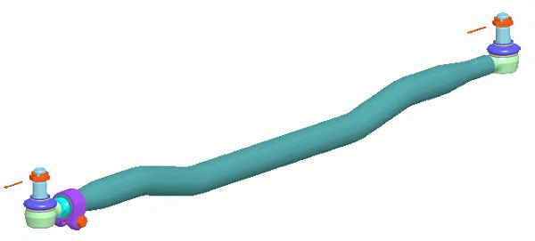 Рулевая тяга LEMFORDER 37332 01