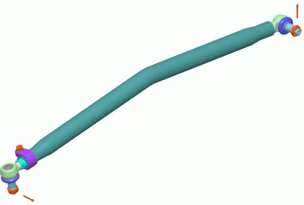 Продольная рулевая тяга LEMFORDER 38244 01