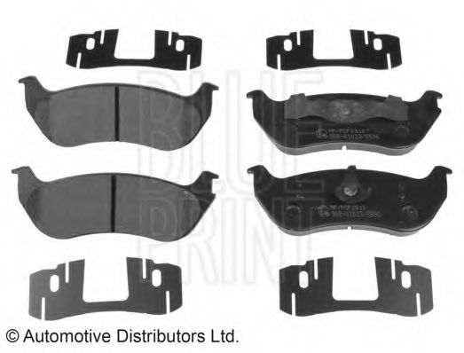Тормозные колодки BLUE PRINT ADA104238