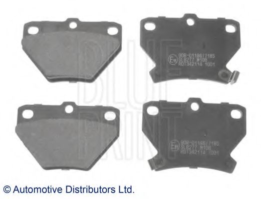 Тормозные колодки BLUE PRINT ADT342114