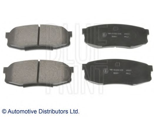 Тормозные колодки BLUE PRINT ADT342176
