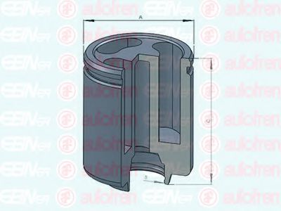 Поршень суппорта SEINSA D025234