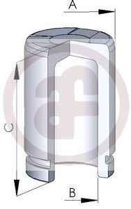 Поршень суппорта SEINSA D025117