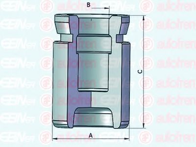 Поршень суппорта SEINSA D025333