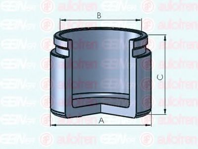 Поршень суппорта SEINSA D025410