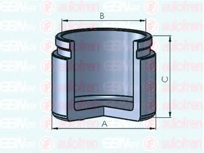 Поршень суппорта SEINSA D025378