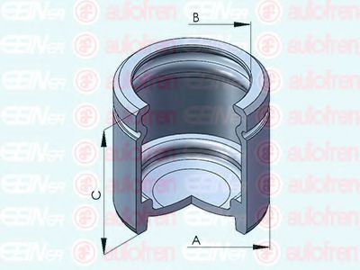 Поршень суппорта SEINSA D025563