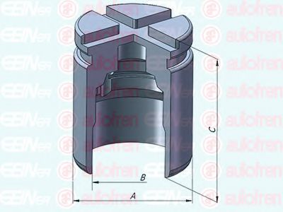 Поршень суппорта SEINSA D025529