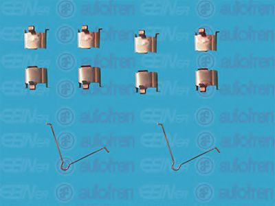 Скобы тормозных колодок SEINSA D42350A