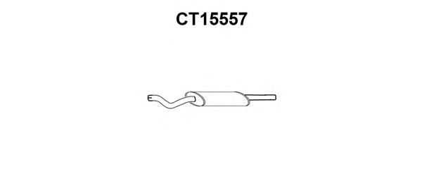 Предглушитель выхлопных газов CITROEN/PEUGEOT 75492528