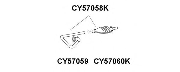 Катализатор veneporte CY57058K