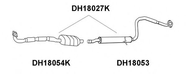 Катализатор veneporte DH18054K