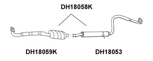 Катализатор veneporte DH18059K