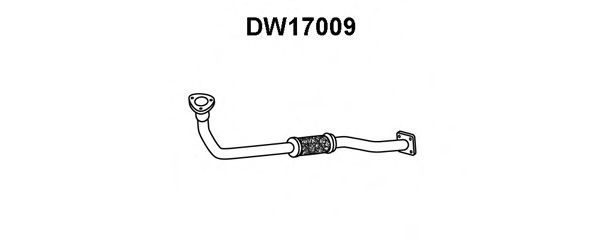 Приемная труба глушителя veneporte DW17009