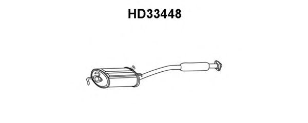 Предглушитель выхлопных газов Honda/Acura 18030SX0305