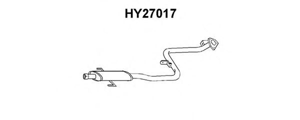 Предглушитель выхлопных газов veneporte HY27017
