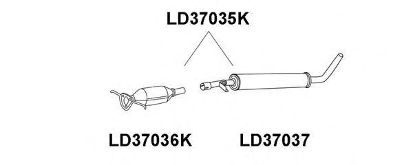 Катализатор veneporte LD37036K