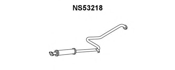 Предглушитель выхлопных газов veneporte NS53218