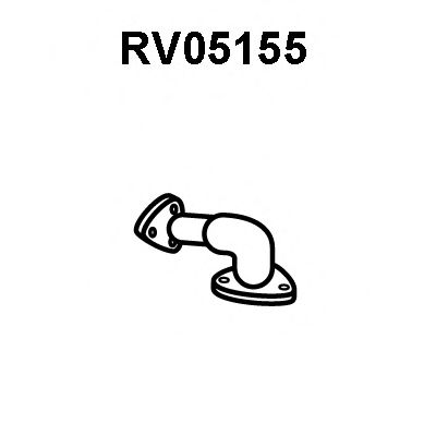 Приемная труба глушителя veneporte RV05155
