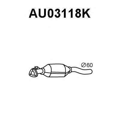 Катализатор VAG 4D0131090NX