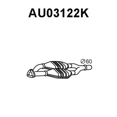 Катализатор VAG 4D0131090CX