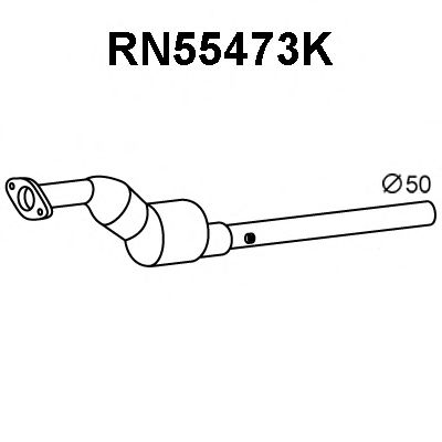 Катализатор RENAULT 200106454R