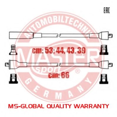 Комплект проводов зажигания mastersport 2141-32-SET/5/-MS