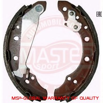 Тормозные колодки барабанные MASTER-SPORT 03013702682-SET-MS