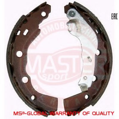 Тормозные колодки барабанные MASTER-SPORT 03013704282-SET-MS