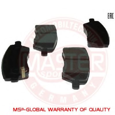 Тормозные колодки MASTER-SPORT 13046027742N-SET-MS
