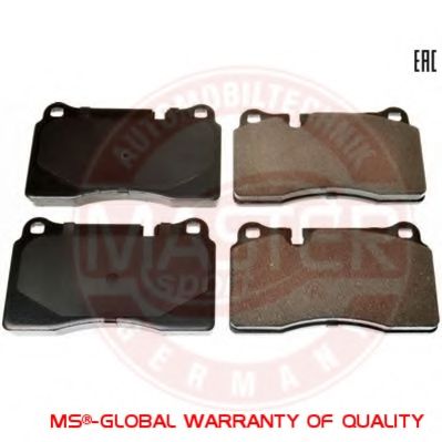 Тормозные колодки MASTER-SPORT 13046048332N-SET-MS