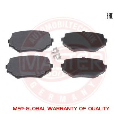 Тормозные колодки MASTER-SPORT 13046058572N-SET-MS